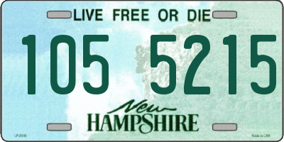NH license plate 1055215