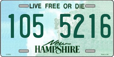 NH license plate 1055216