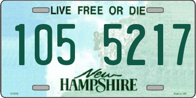 NH license plate 1055217