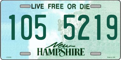 NH license plate 1055219