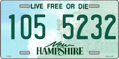 NH license plate 1055232