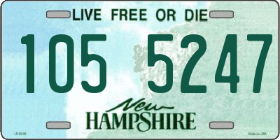 NH license plate 1055247