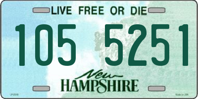 NH license plate 1055251