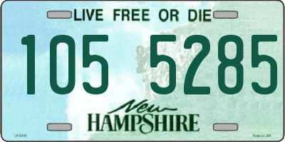 NH license plate 1055285