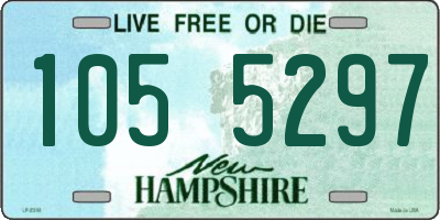 NH license plate 1055297