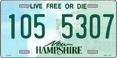NH license plate 1055307