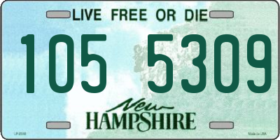 NH license plate 1055309