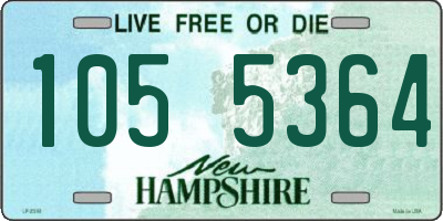 NH license plate 1055364