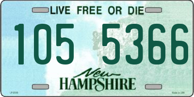 NH license plate 1055366