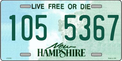 NH license plate 1055367
