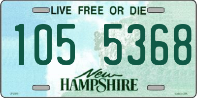 NH license plate 1055368