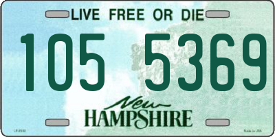 NH license plate 1055369