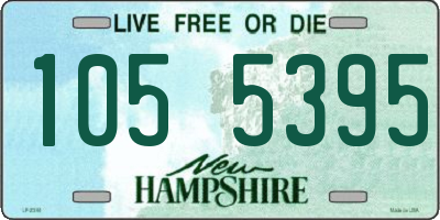 NH license plate 1055395