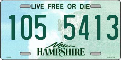 NH license plate 1055413