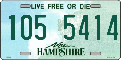 NH license plate 1055414