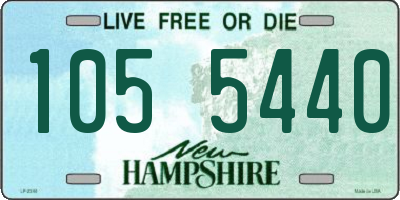NH license plate 1055440