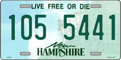 NH license plate 1055441