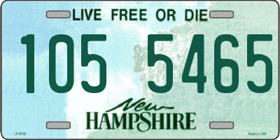NH license plate 1055465
