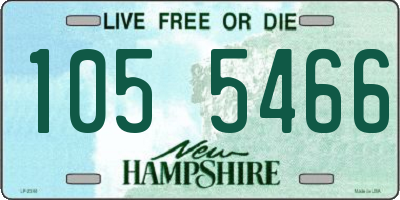 NH license plate 1055466