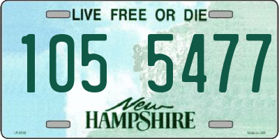 NH license plate 1055477