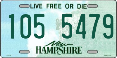 NH license plate 1055479