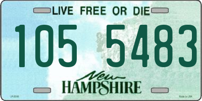 NH license plate 1055483