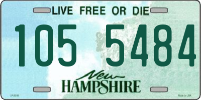 NH license plate 1055484