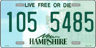 NH license plate 1055485
