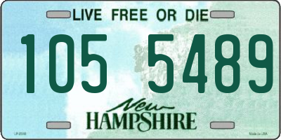 NH license plate 1055489