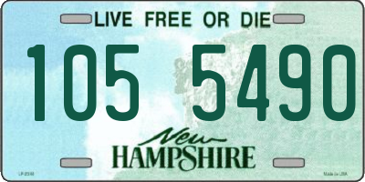 NH license plate 1055490