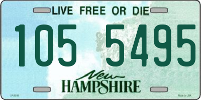 NH license plate 1055495