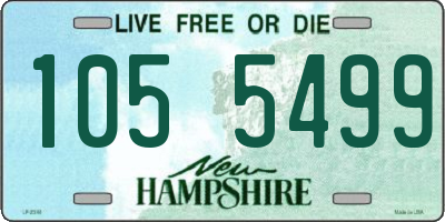 NH license plate 1055499