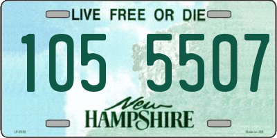 NH license plate 1055507