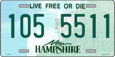 NH license plate 1055511