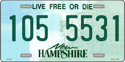 NH license plate 1055531