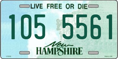 NH license plate 1055561