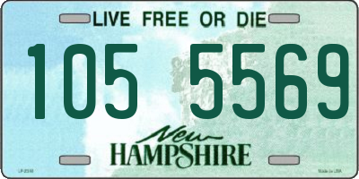 NH license plate 1055569