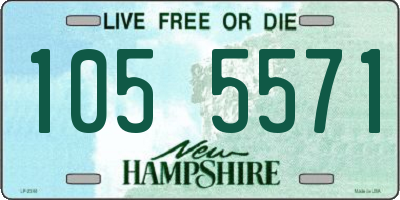 NH license plate 1055571