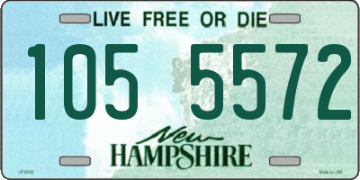 NH license plate 1055572