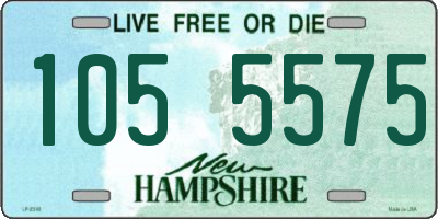 NH license plate 1055575
