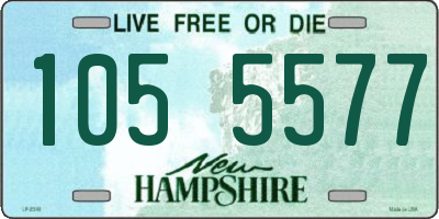NH license plate 1055577