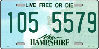 NH license plate 1055579