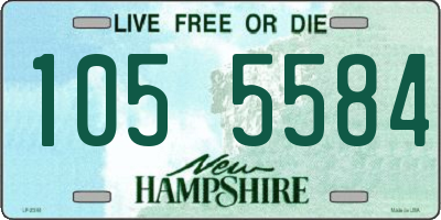 NH license plate 1055584