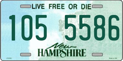 NH license plate 1055586