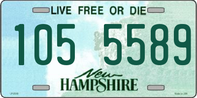 NH license plate 1055589