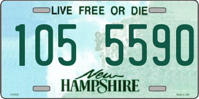 NH license plate 1055590