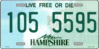 NH license plate 1055595