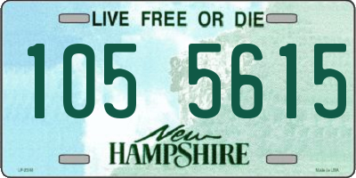 NH license plate 1055615