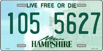NH license plate 1055627