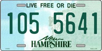 NH license plate 1055641
